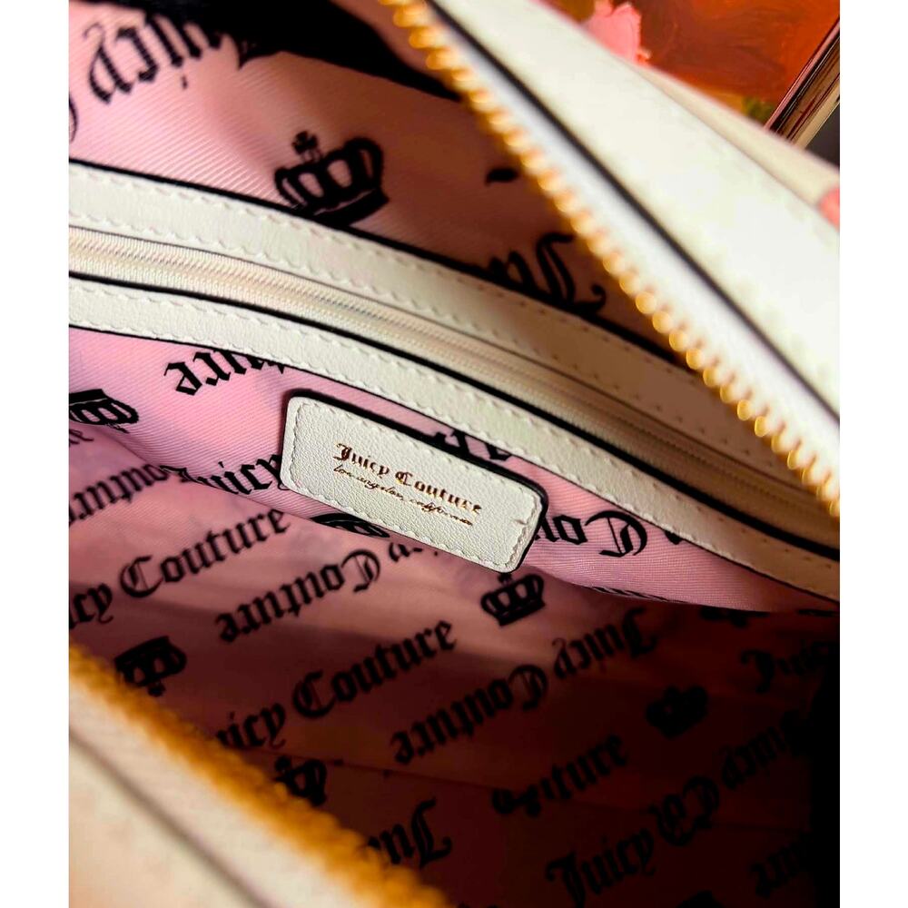 🍓Juicy Couture NWT "Sweet N Juicy" Strawberry Bowler Bag Satchel Crossbody🍓 - Picture 3 of 7